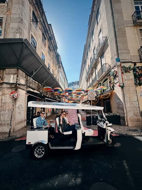 Lisbon: From East to West Private Tour in a Tuk Tuk - Chiado and Bairro Alto on the western side
