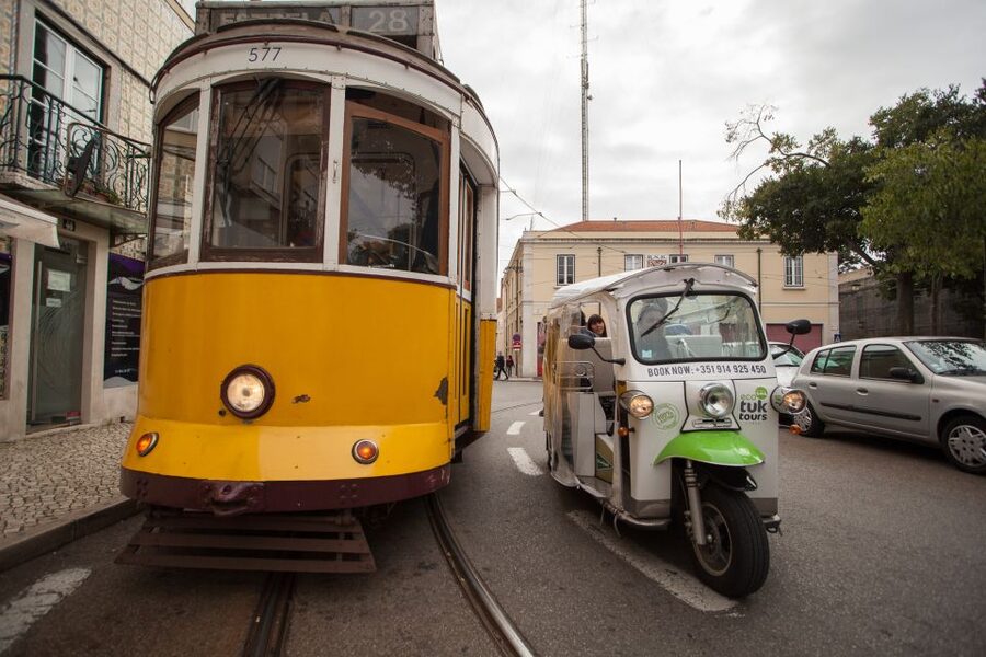 Lisbon: Guided Tuk-Tuk Tour Along the Historic Tram Line 28 - Chiado, Camões, and Lisbon’s Stylish Center