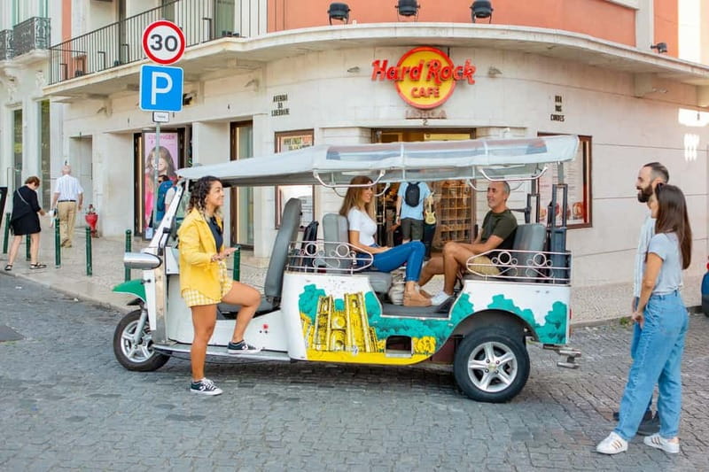 Lisbon: Half-Day Private Tuk Tuk Tour - From central Lisbon to Estrela