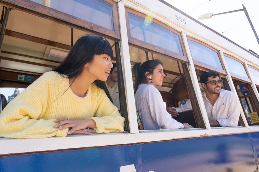 Lisbon: Helicopter Ride, Boat Trip, & Old Town Walking Tour - The Tagus cruise from central Lisbon to Belém