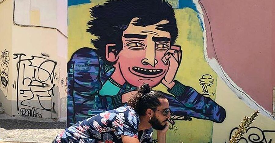 Lisbon: Kickstart Street Art Walking Tour - Graça as the first lesson in Lisbon street art