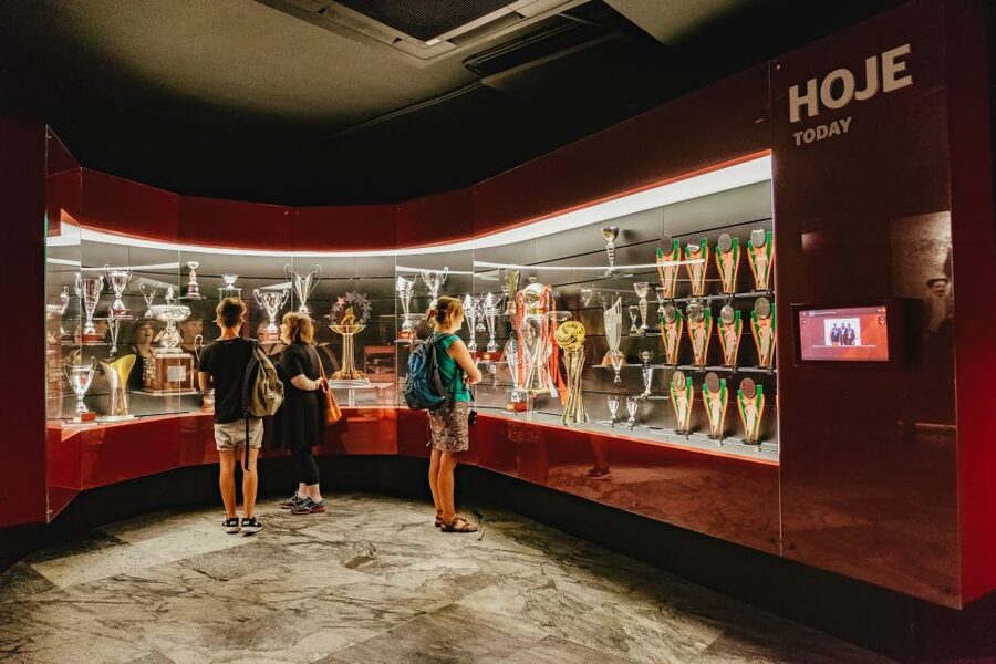 Lisbon: Luz Stadium Tour & SL Benfica Museum Ticket w/Scarf - Hall of Fame, virtual reality, and the walk toward the pitch