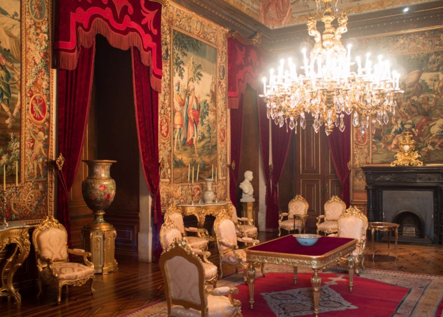 Lisbon: National Palace of Ajuda E-Ticket & City Audio Guide - Inside the palace: royal rooms and the throne hall