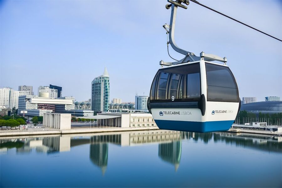 Lisbon: Nations Park Gondola Lift Cable Car Round Trip - What the 8 to 12 minute ride feels like