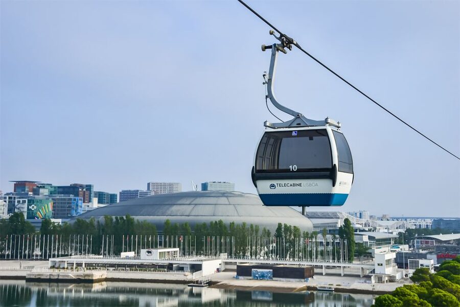 Lisbon: Nations Park Gondola Lift Cable Car Round Trip - Booking, cancellation, and access