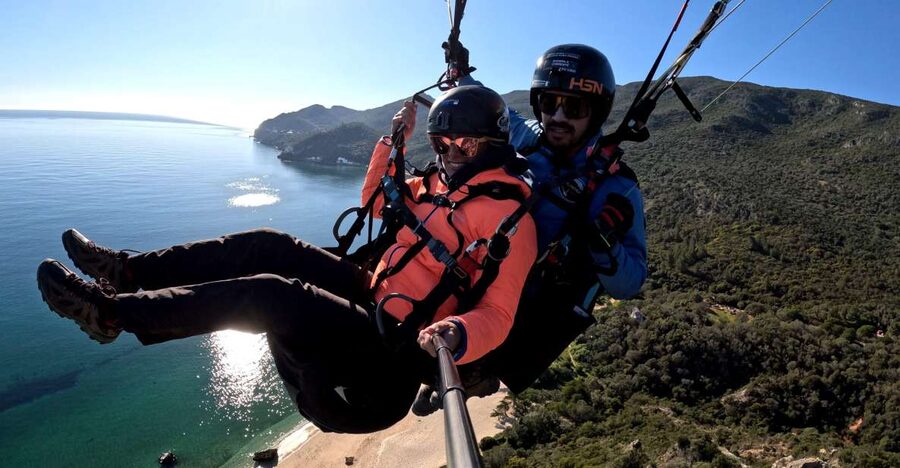 Lisbon: Paragliding Tandem Flight - Weather is part of the deal