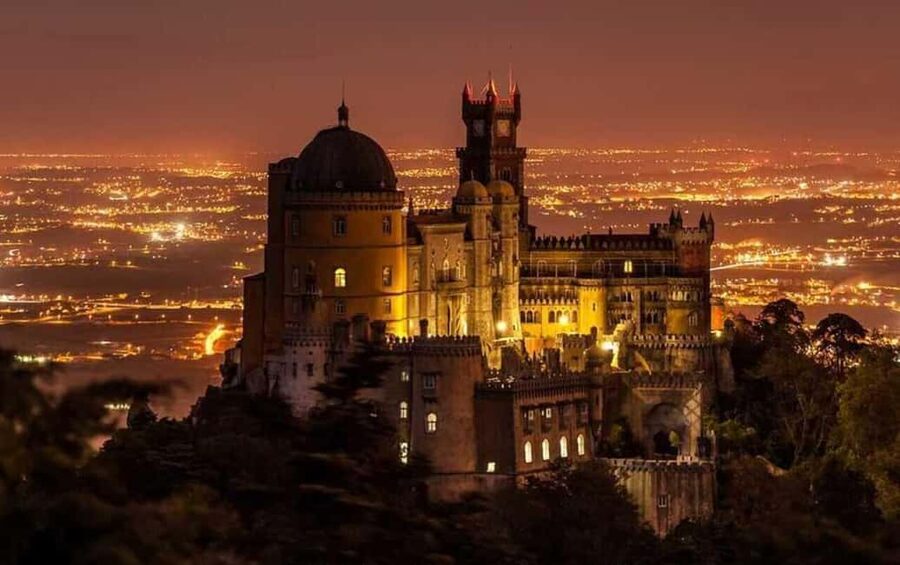 Lisbon: Pena Palace, Regaleira, Sintra, and Cascais Day Trip - Sintra village and the choice of estate