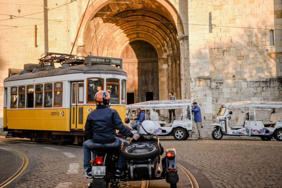 Lisbon: Private City Tour by Eco Tuk Tuk - Lisbon Cathedral and the oldest uphill streets