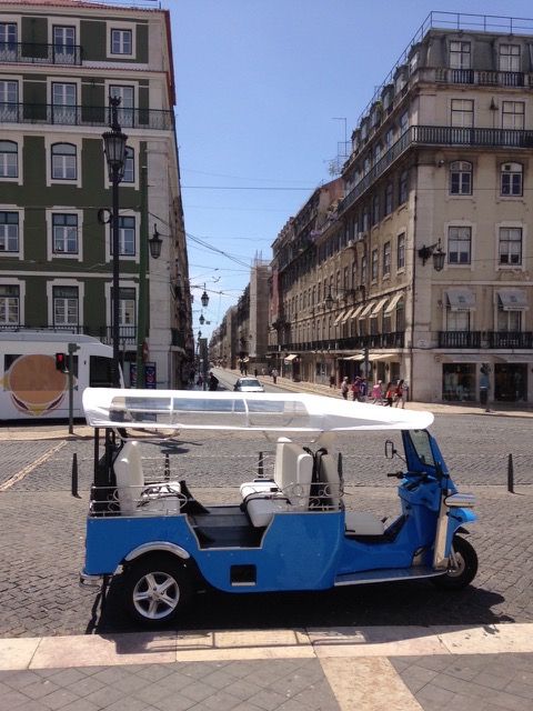 Lisbon: Private Guided Tour of Historical Center by Tuk Tuk - Climbing toward Príncipe Real and São Pedro de Alcântara