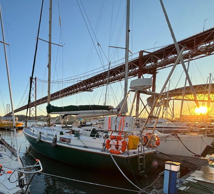 Lisbon: Private Sailing City & Sunset Tour - Boarding at Doca de Santo Amaro