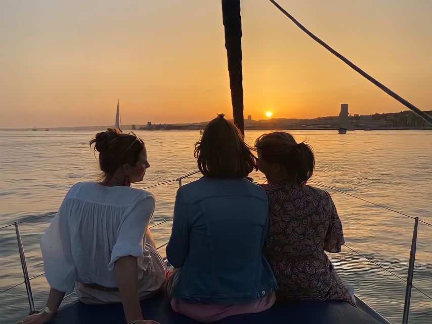 Lisbon: Private Tagus River Sunset Cruise on a Luxury Boat - Passing under the 25 de Abril Bridge