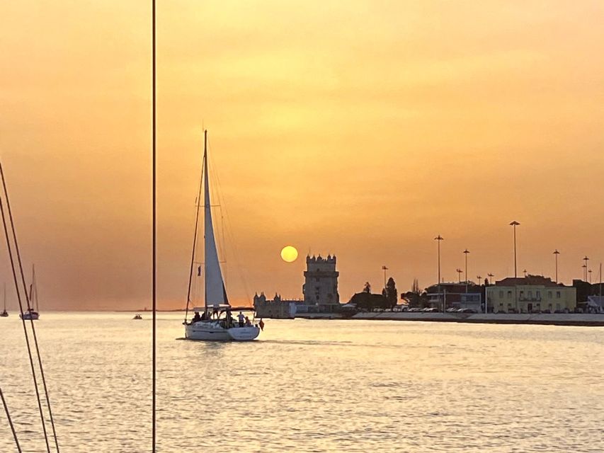 Lisbon: Private Tagus River Sunset Cruise on a Luxury Boat - Bairro Alto, Commerce Square, and the central waterfront