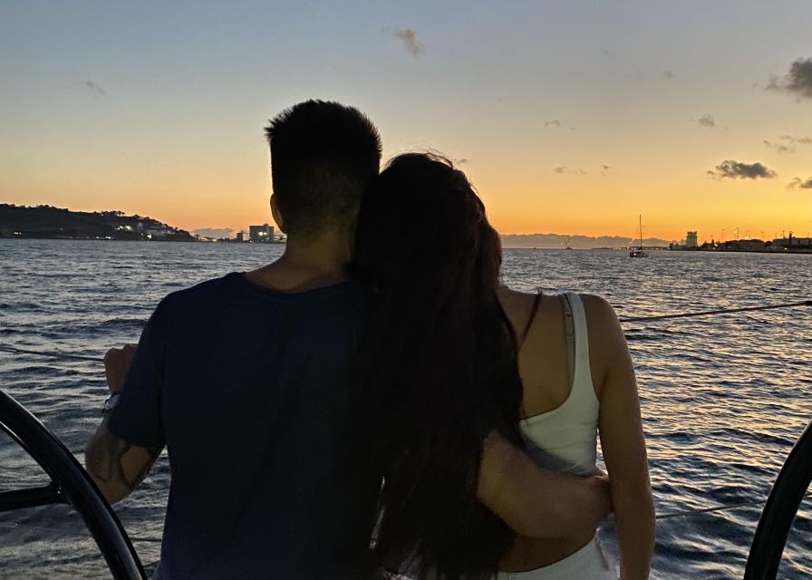 Lisbon: Private Tagus River Sunset Cruise on a Luxury Boat - Castle Quarter and Alfama from below the hills