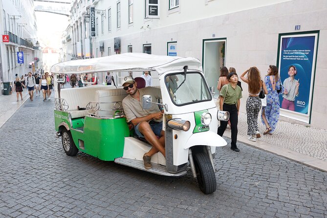 Lisbon Private Tuk Tuk Tour: City Highlights - Restauradores and Rossio: Lisbon’s central stage