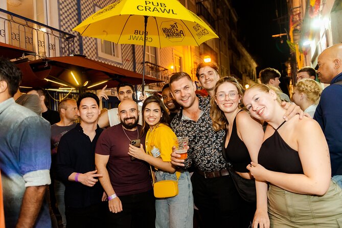Lisbon: Pub Crawl with Open Bar, Shots & VIP Club Entry - Pink Street and the third bar