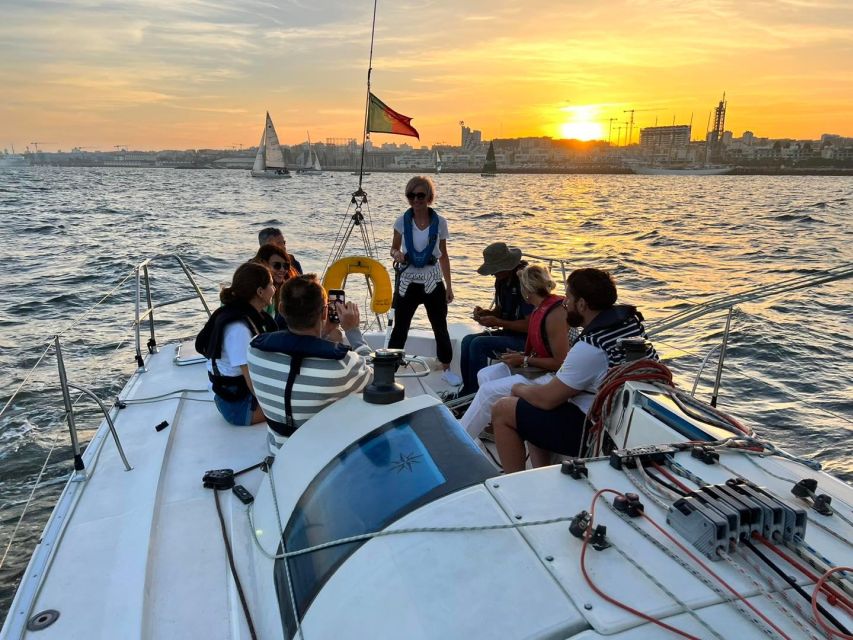 Lisbon: Sailing Sunset - Padrão dos Descobrimentos and Belém Tower