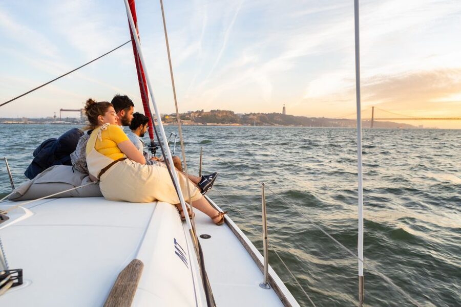 Lisbon: Sailing Tour on the Tagus River - Help sail the boat or claim a quiet place on deck