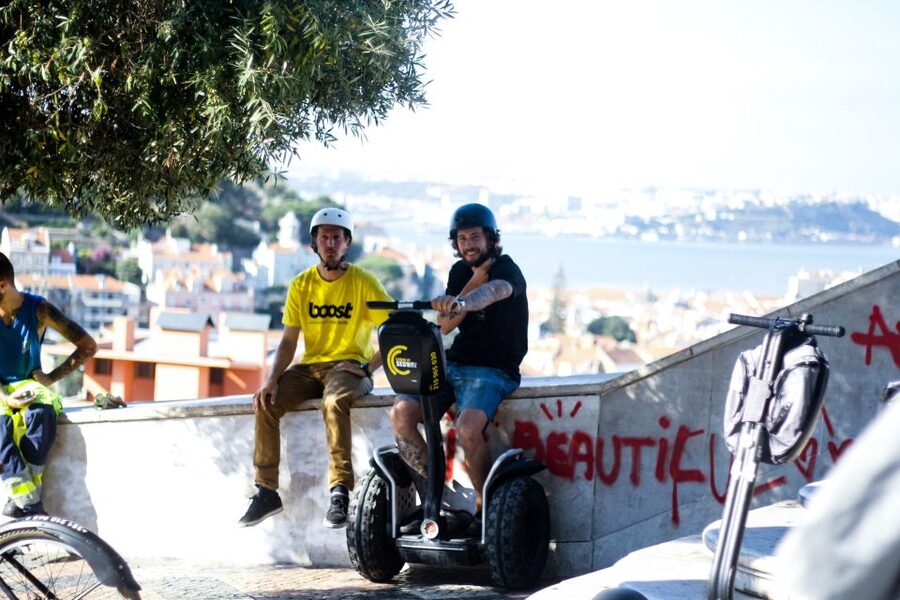Lisbon: Segway Food Tour of Alfama and Old Town Lisbon - São Jorge Castle and Praça da Figueira