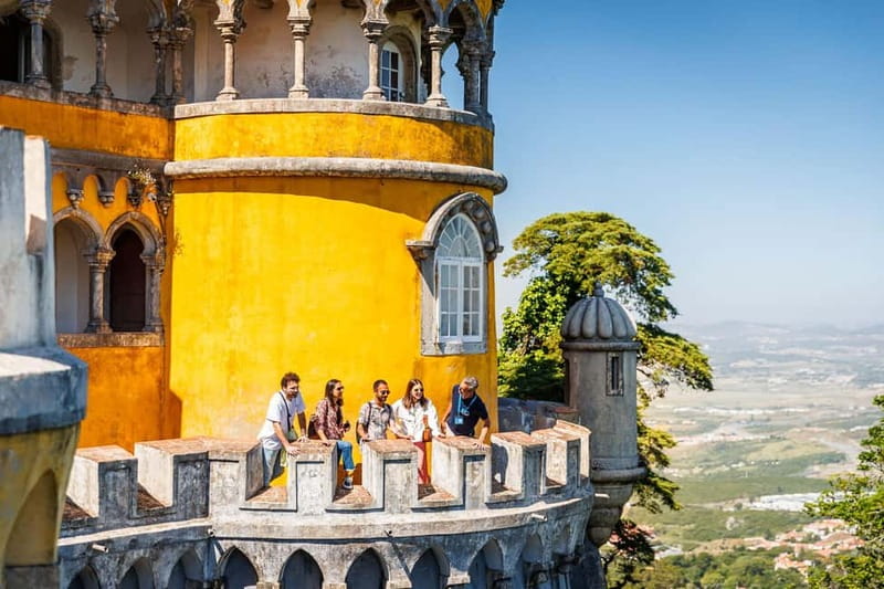 Lisbon: Sintra Cascais & Pena Palace Small Group Tour - Estoril and the ride back