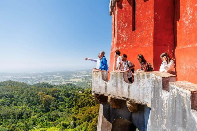 Lisbon: Sintra Cascais & Pena Palace Small Group Tour - Pena Palace: Portugal’s colorful royal showpiece