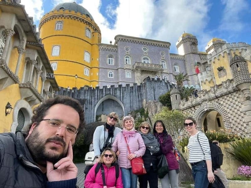 Lisbon: Sintra, Pena, Cabo da Roca, Cascais Tour with Pickup - Sintra’s old center and wooded hills