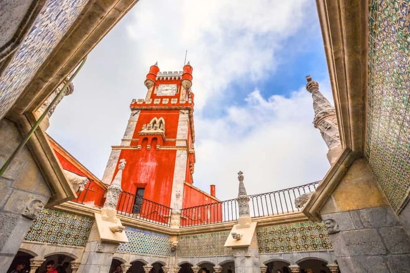 Lisbon: Sintra, Pena, Cascais & Cabo Day Tour with Tickets - Pena Palace: the day’s main attraction