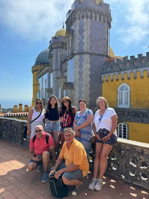 Lisbon: Sintra, Pena, Cascais & Cabo Day Tour with Tickets - Meeting at Avenida da Liberdade