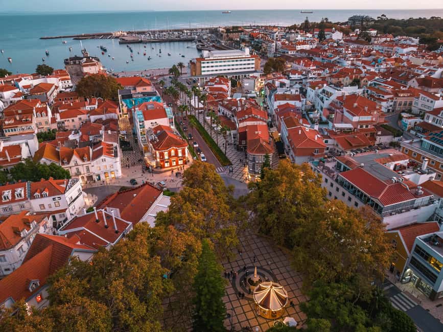 Lisbon: Sintra, Pena Palace, Cabo da Roca, & Cascais Tour - Cascais: 90 minutes beside the sea