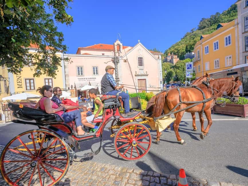 Lisbon: Sintra, Pena, Regaleira, Cabo Roca, Cascais Day Tour - Sintra’s old center and the essential pastry stop
