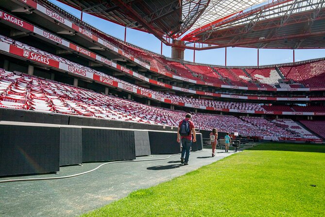 Lisbon SL Benfica Stadium & Museum Tour with Scarf - Inside the 65,000-seat Benfica stadium