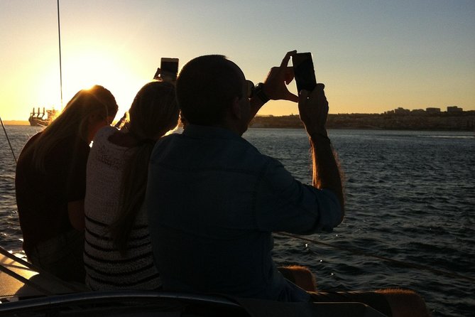 Lisbon Small Group 2h Sunset Sailing- Live Commentary & a Drink - Monument to the Portuguese Discoveries from the river