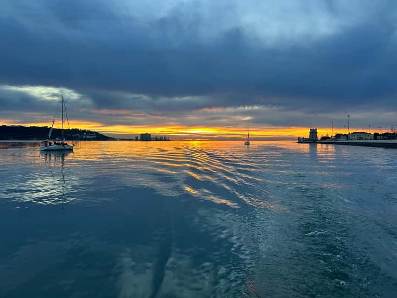 Lisbon: Sunset Sailing Boat Tour with Drinks - Commerce Square, Lisbon’s grand riverfront