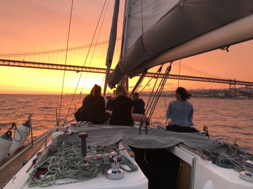 Lisbon Sunset Sailing – Small Group (max 10) Wine & History - Belém Tower and the story of the Discoveries