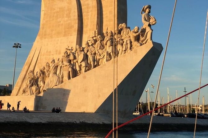 Lisbon Sunset Sailing with Portuguese Wine and History - The Vasco da Gama Bridge and the eastern riverfront