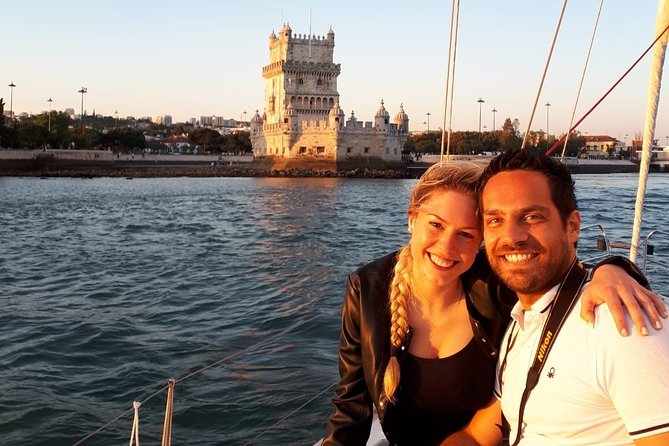Lisbon: Sunset Sailing with Portuguese Wine and History - A 12-meter sailboat with room to relax