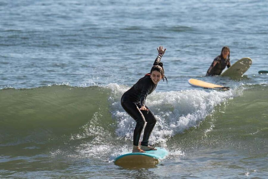 Lisbon Surf Guide - Surf class & Pick Up - Meeting the van at Titanic Sur Mer