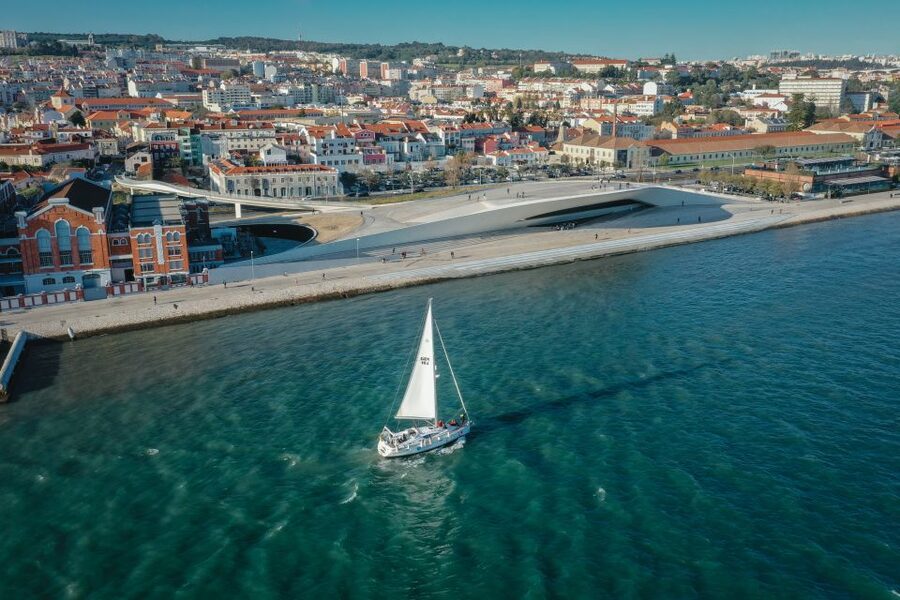 Lisbon: Tagus River Sailboat Tour - Seeing Belém Tower from the Tagus