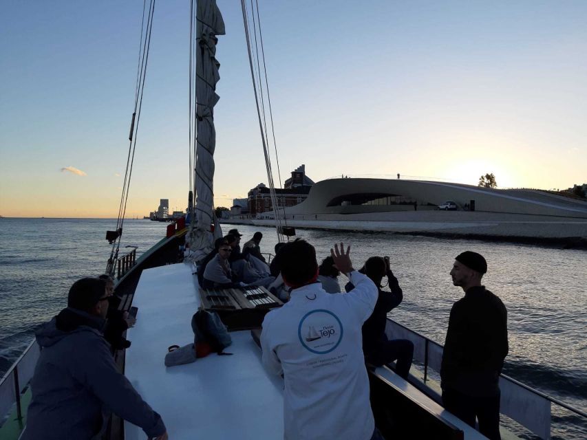Lisbon: Tagus River Sunset Cruise in a Traditional Vessel - Leaving Ribeira das Naus and Commerce Square
