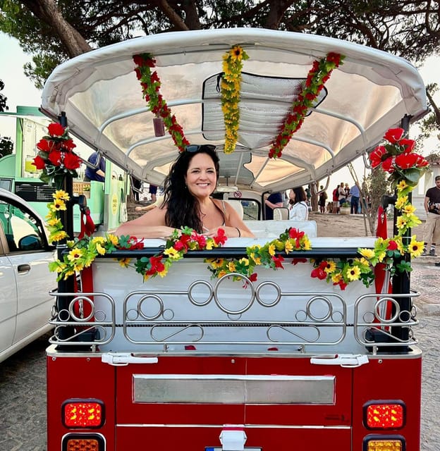 Lisbon Tour With Tuktuk - Pink Street and the finish at Time Out Market