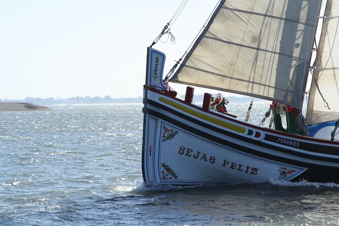 Lisbon Traditional Boats - Express Cruise - 45min - The route, from the central riverfront toward the bridge