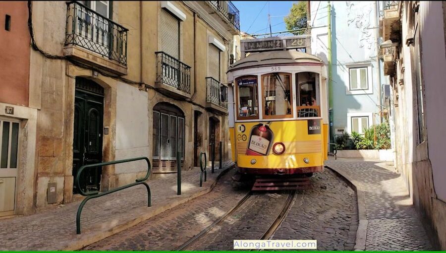 Lisbon: Tram 28 Entry Ticket & Audio Guide with 24-Hour Pass - Riding Tram 28 through Graça, Alfama, and Baixa