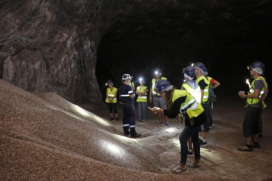 Loulé: St. Barbara Art Collection w/Guided Salt Mine Tour - The 230-meter descent below Loulé