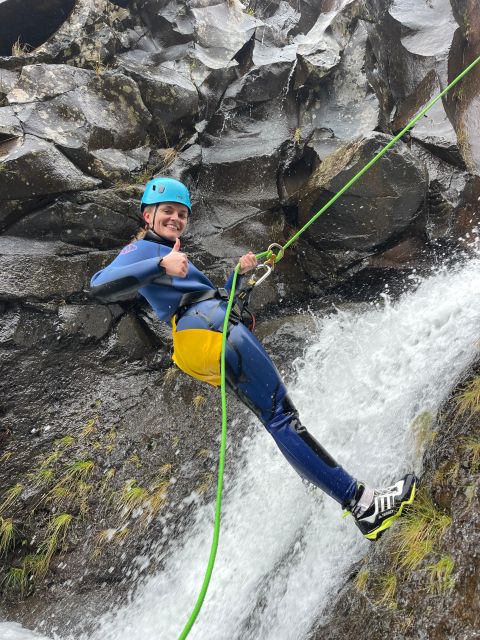 Madeira: Beginner Canyoning - Level 1 - Slides, jumps, and clear natural pools
