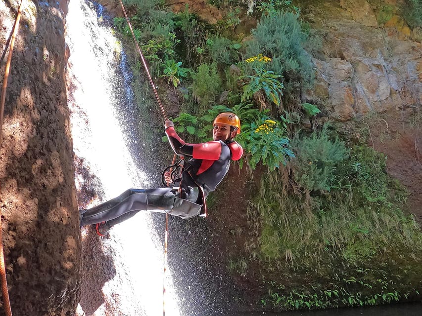 Madeira: Beginner (Level 1) Canyoning Experience - Four hours, with the useful parts included