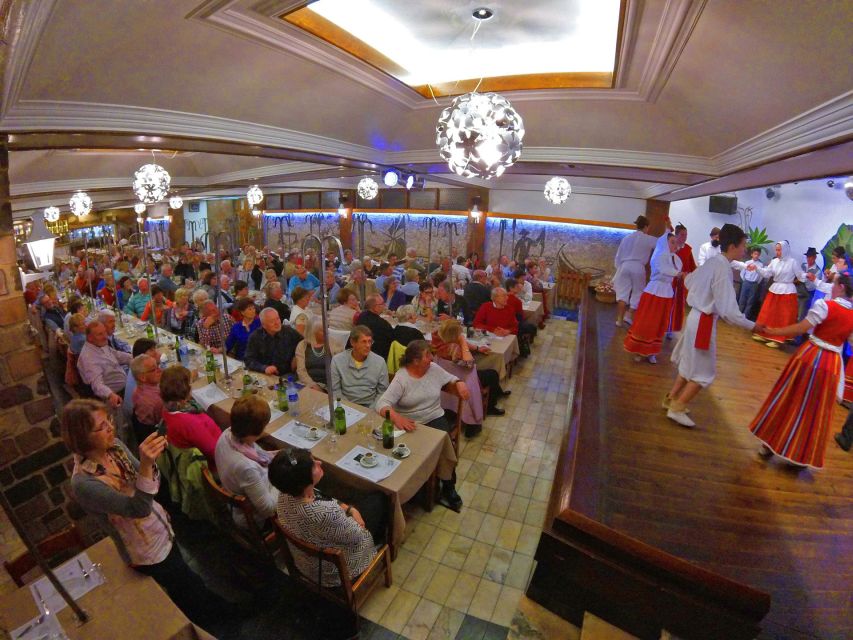Madeira by Night with Traditional Dinner - Dinner brings espetada to the table