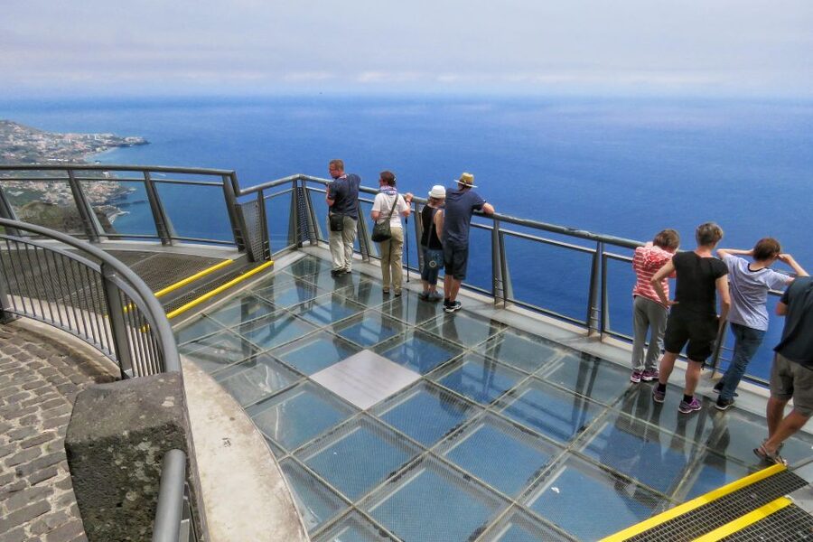 Madeira : Cabo Girao and Camara de Lobo 4WD half-day Tour - Leaving Funchal in an Open 4WD