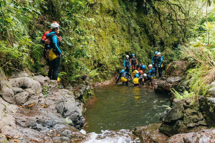 Madeira Canyoning Beginners – Easy & Fun Waterfall Adventure - The guides make the difference