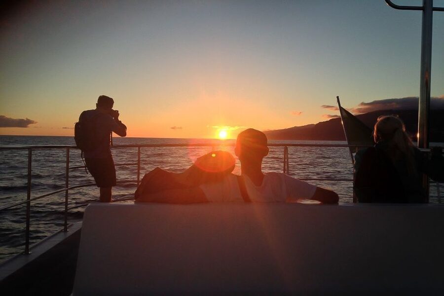 Madeira: Funchal Sunset Tour by Catamaran - A spacious catamaran with several ways to sit