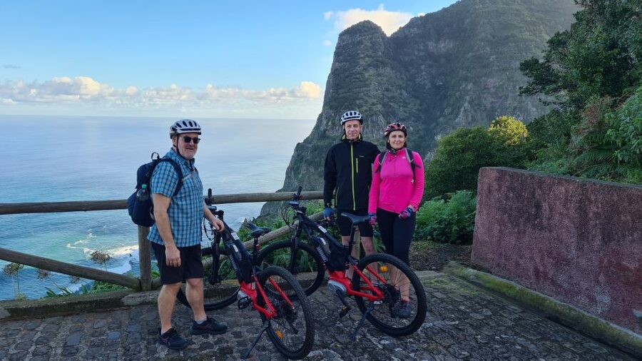 Madeira: Guided E-bike Tour of the North Coast - Boaventura’s first climb brings the coast into view