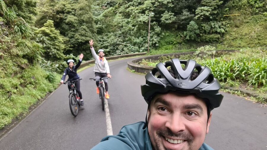 Madeira: Guided E-bike Tour of the North Coast - The Atlantic viewpoint adds sea air to the ride